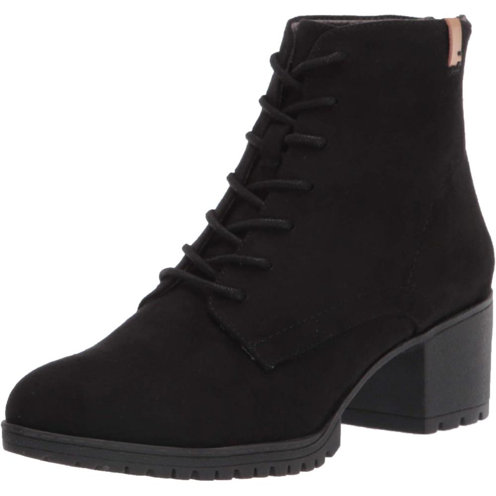 imageDr Scholls Womens Laurence Ankle BootBlack Microfiber