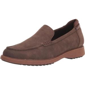 Dr. Scholl’s Mens Sync Up Moc Slip-ons(Chestnut Brown Synthetic)