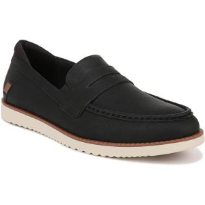 Dr. Scholl’s Shoes Men’s Sync Loafer Penny Moc(Black Smooth)