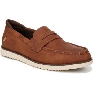 Dr. Scholl’s Shoes Men’s Sync Loafer Penny Moc(Dark Tan Smooth)