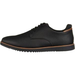 Dr. Scholl’s Shoes Men’s Sync Plain Toe Dress Casual Oxford, Black/Black Smooth, 13 US