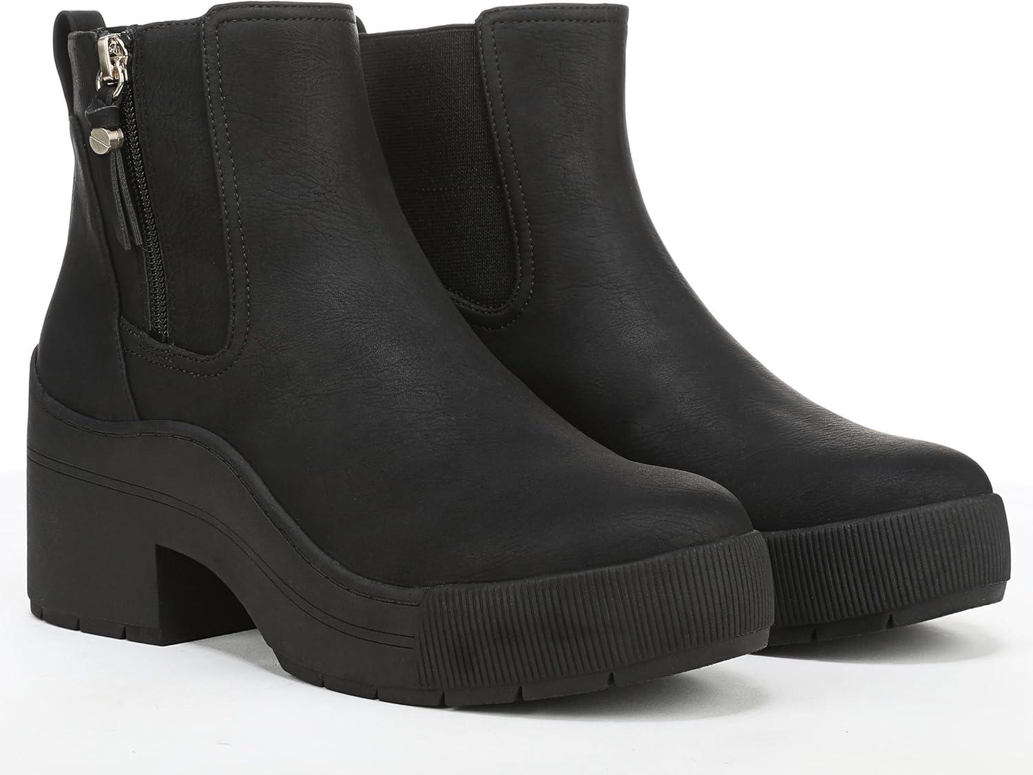 imageDr Scholls Shoes womens Time Off Up ZipBlack Vintage