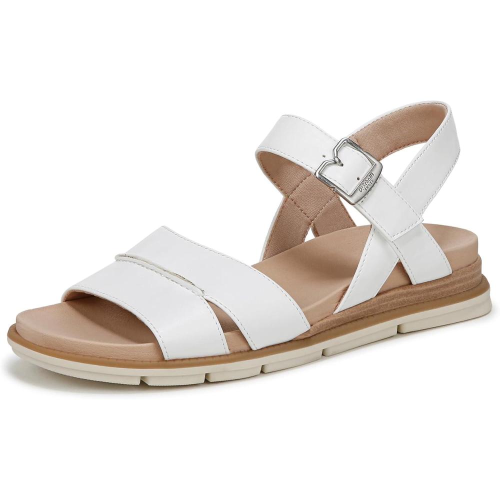 imageDr Scholls Womens Timeless Fun SandalWhite Smooth