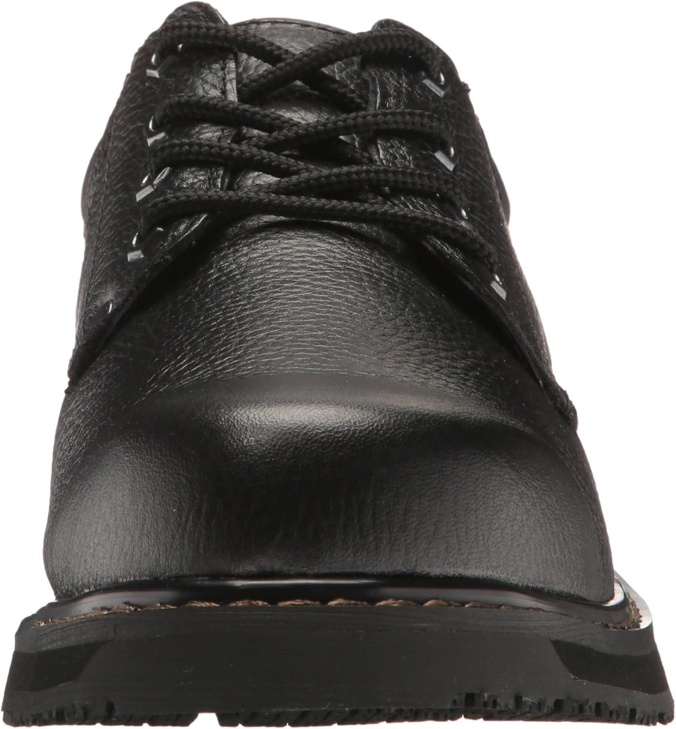 imageDr Scholls Shoes Mens Harrington II Slip Resistant Work OxfordBlack Leather
