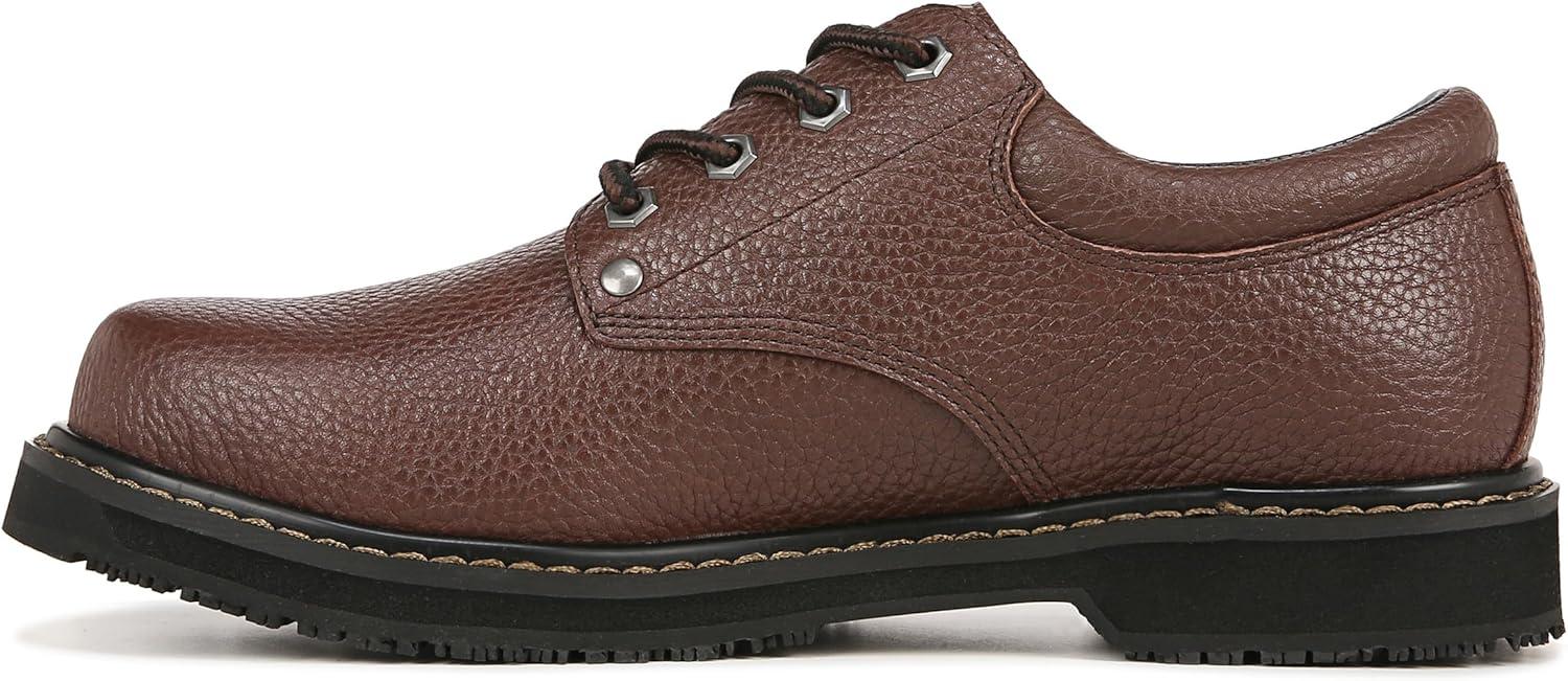 imageDr Scholls Shoes Mens Harrington II Slip Resistant Work OxfordBrown