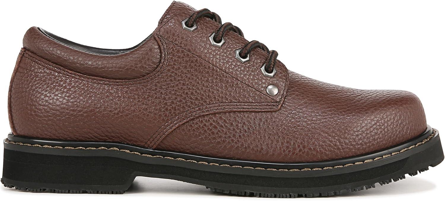 imageDr Scholls Shoes Mens Harrington II Slip Resistant Work OxfordBrown