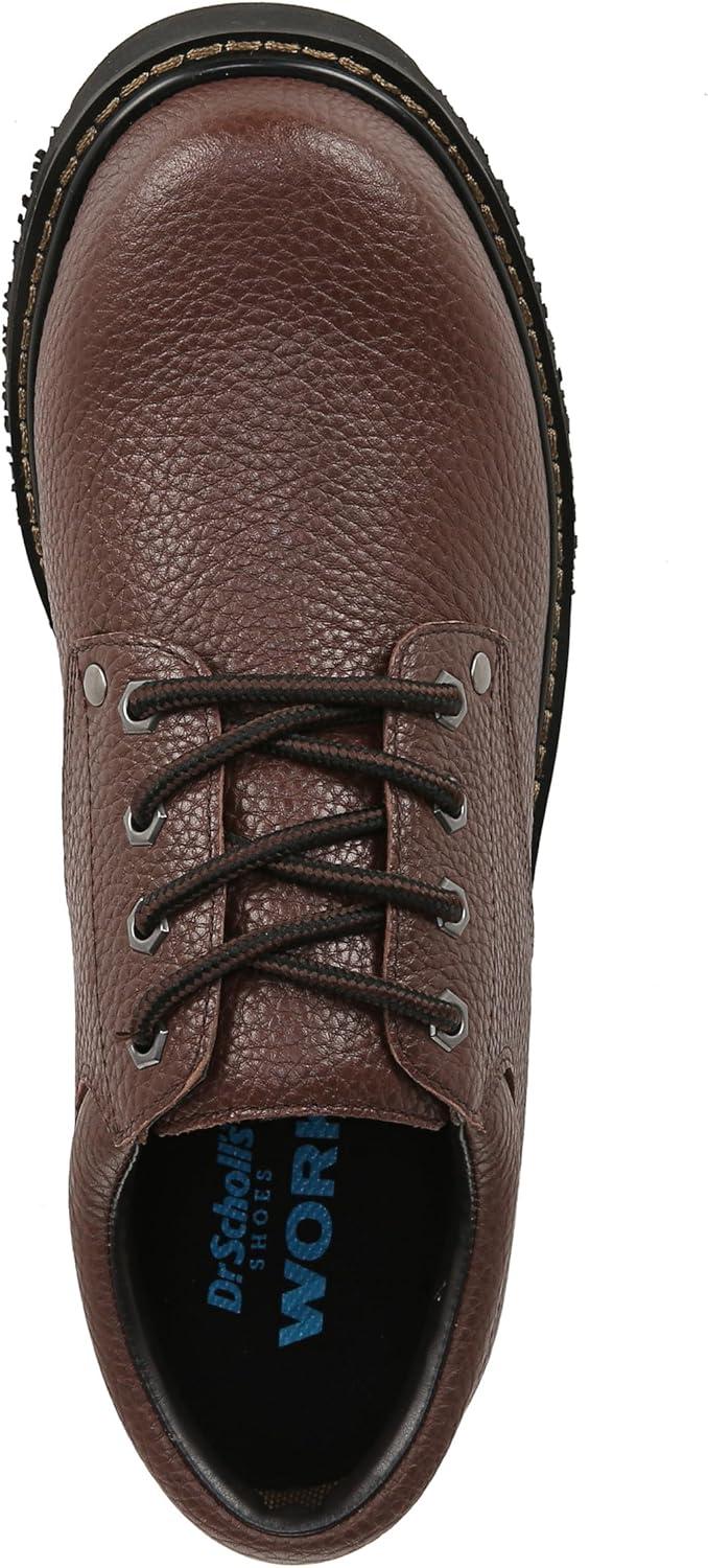 imageDr Scholls Shoes Mens Harrington II Slip Resistant Work OxfordBrown