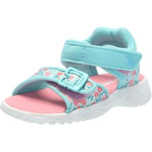 Dr. Scholl’s Kids baby-girls Time2play Toddler Sport SandalSandal(Aqua Blue Floral Nylon)