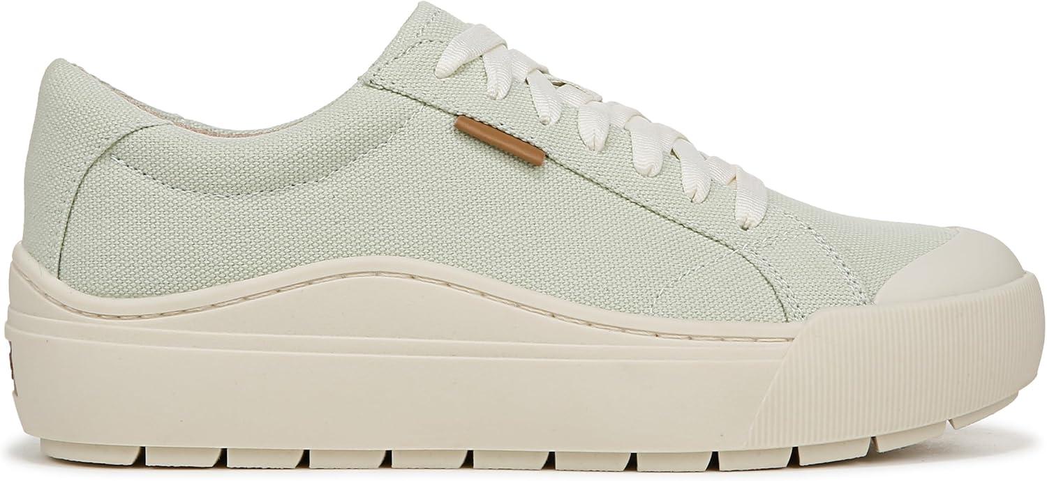 imageDr Scholls Shoes Womens Time Off SneakerAloe Green Fabric