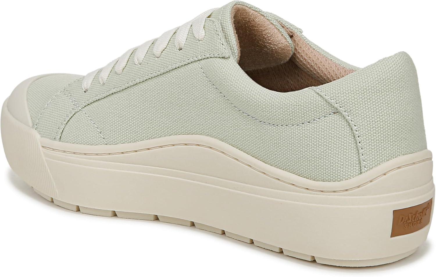 imageDr Scholls Shoes Womens Time Off SneakerAloe Green Fabric