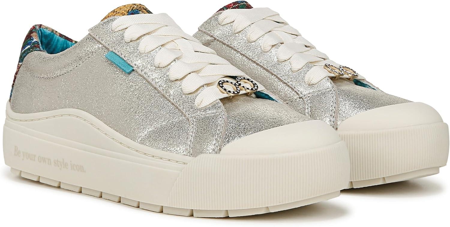 imageDr Scholls Shoes Womens Time Off SneakerChampagne Leather