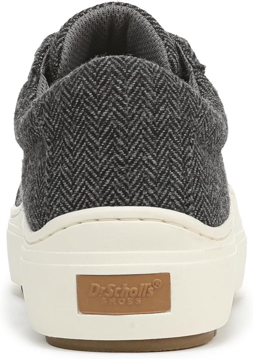 imageDr Scholls Shoes Womens Time Off SneakerCharcoal Grey Herringbone