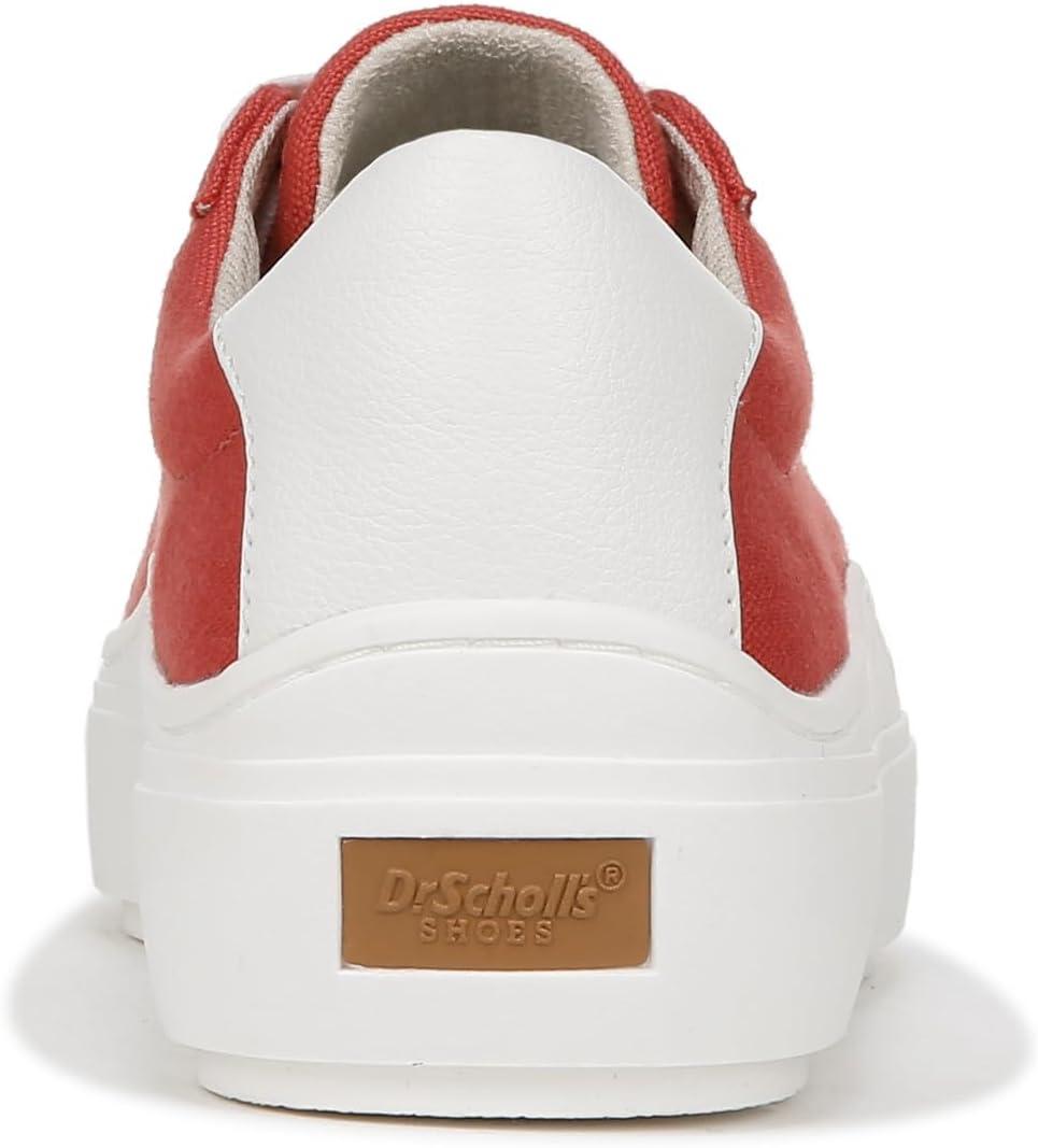 imageDr Scholls Shoes Womens Time Off SneakerHeritage Red Canvas