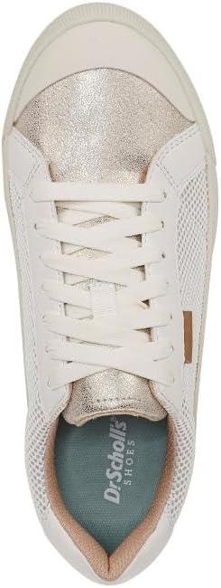 imageDr Scholls Shoes Womens Time Off SneakerOff WhiteGold Smooth