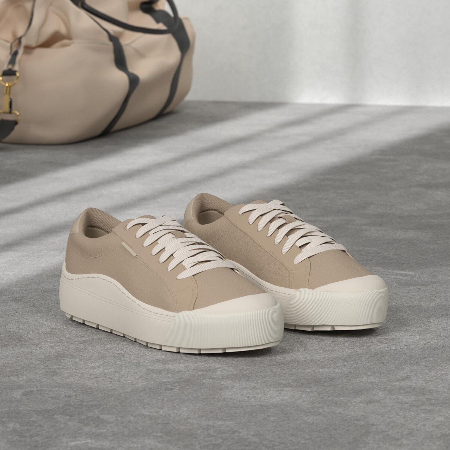 imageDr Scholls Shoes Womens Time Off SneakerToasted Taupe