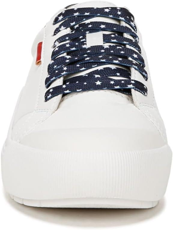 imageDr Scholls Shoes Womens Time Off SneakerWhiteBlueRed