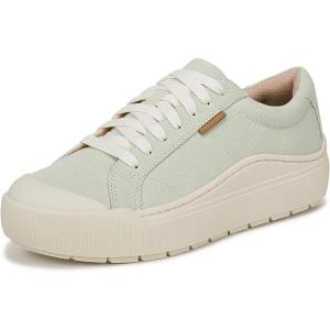 Dr. Scholl’s Shoes Womens Time Off Sneaker(Aloe Green Fabric)