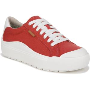 Dr. Scholl’s Shoes Womens Time Off Sneaker(Heritage Red Canvas)