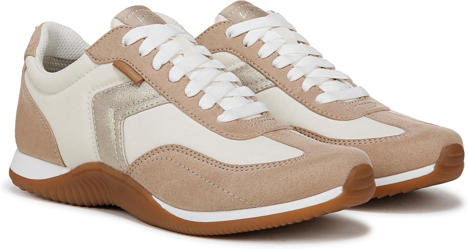 imageDr Scholls Shoes Womens Good Ol Days SneakerCuban Sand Fabric