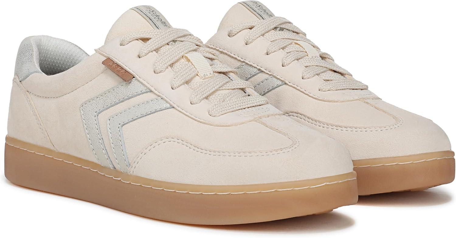imageDrScholls Shoes Womens Rebel SportOff White Gold Leather