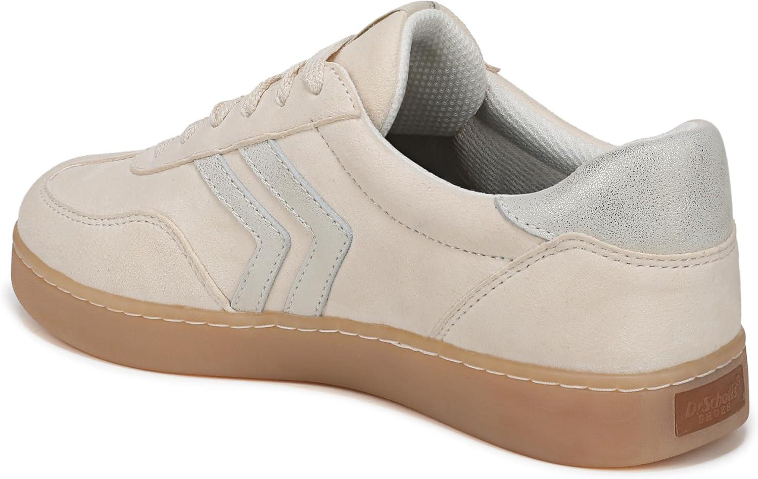 imageDrScholls Shoes Womens Rebel SportOff White Gold Leather