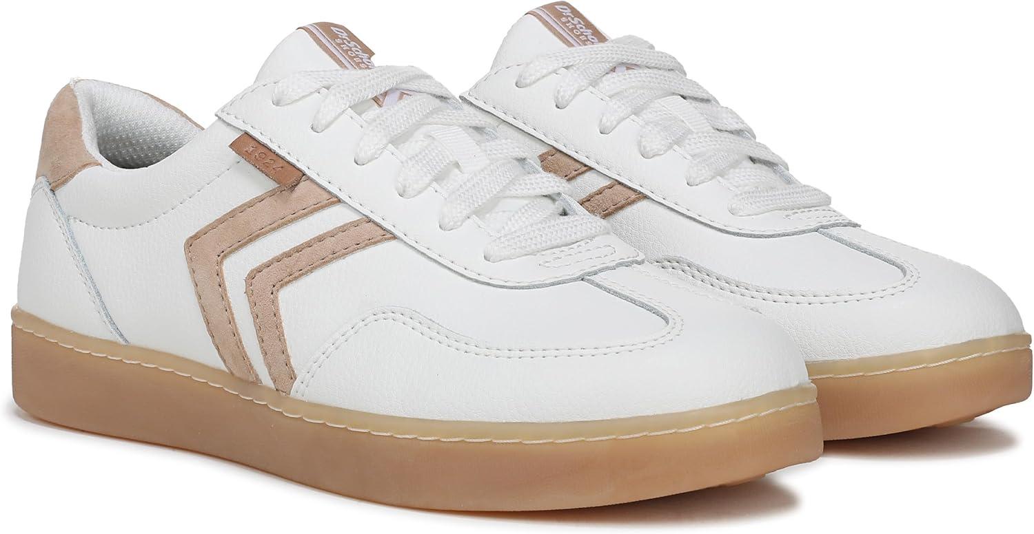 imageDrScholls Shoes Womens Rebel SportWhite Cuban Sand Leather