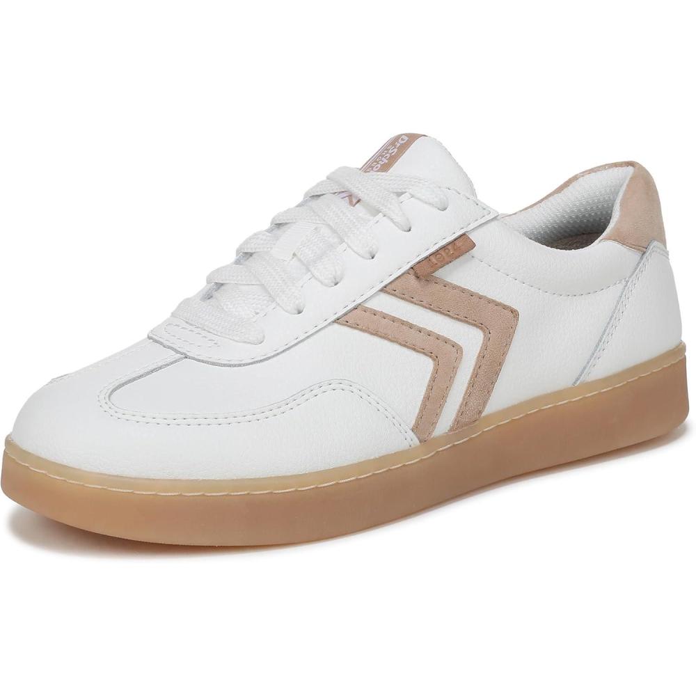 imageDrScholls Shoes Womens Rebel SportWhite Cuban Sand Leather