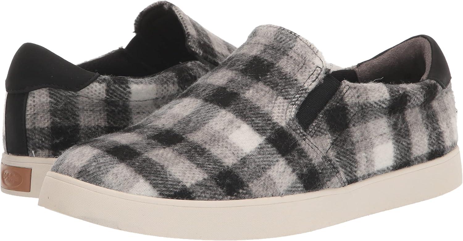 imageDr Scholls Work Womens Plaid FabricBlack Flannel