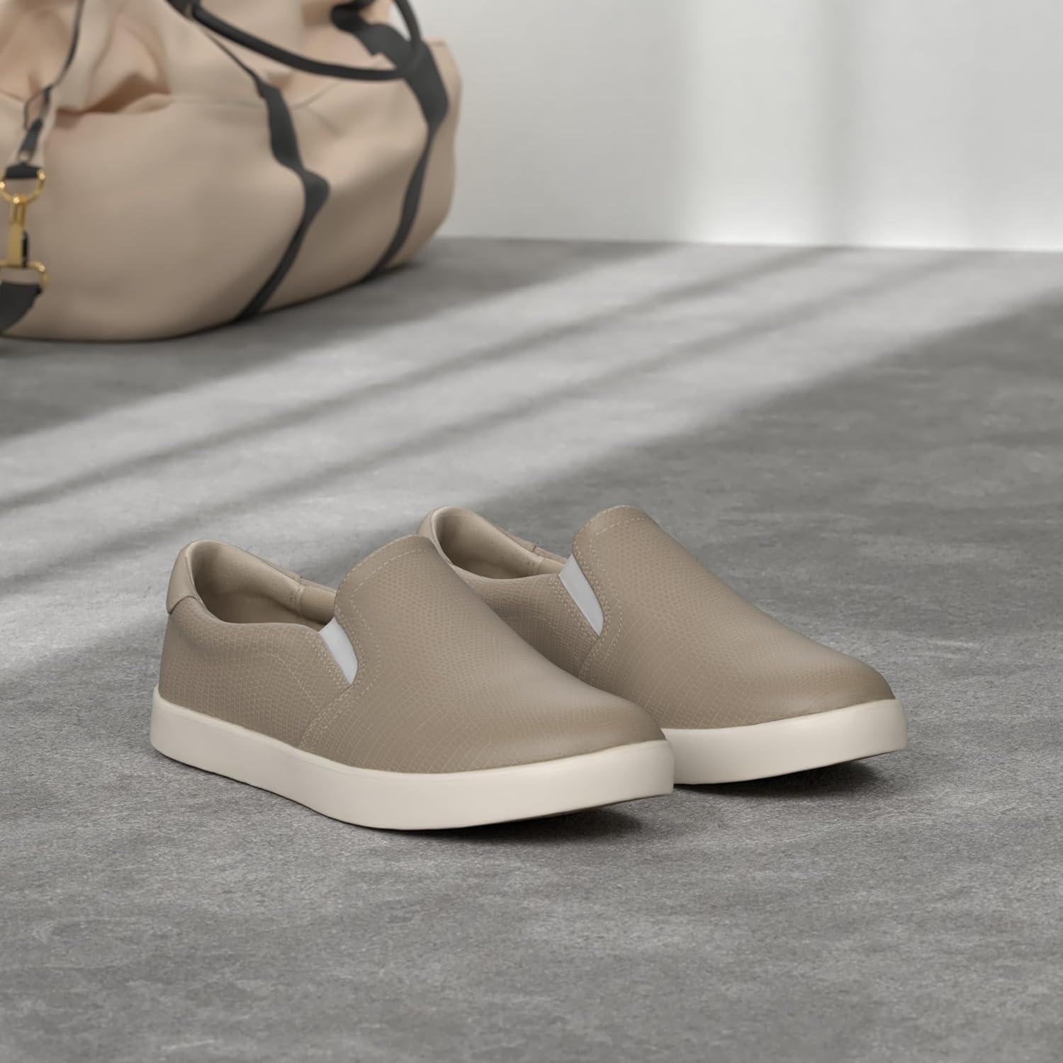 imageDr Scholls Work Womens Plaid FabricTaupe