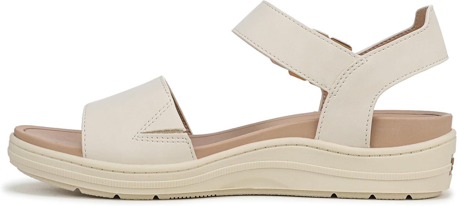 imageDr Scholls Shoes Womens Time Off Sky SandalWhitecap Smooth