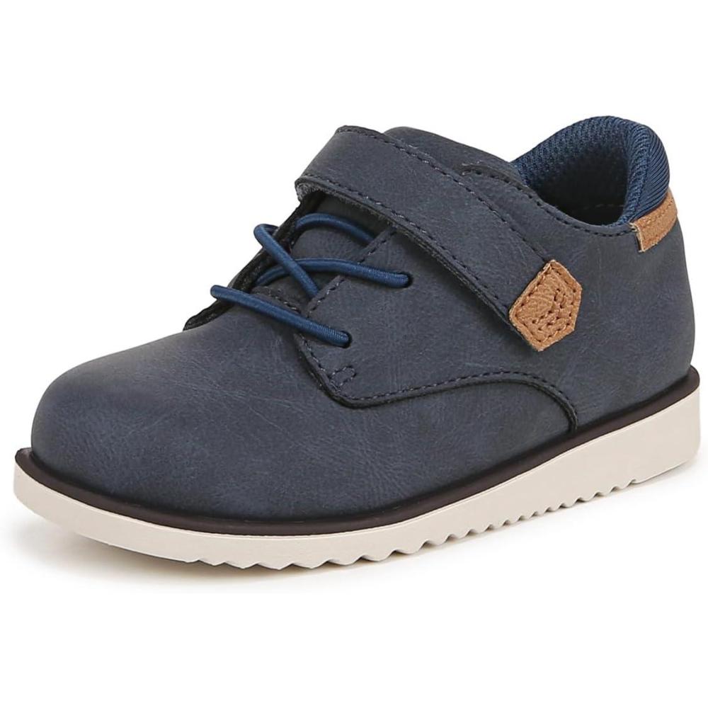 imageDr Scholls Work Boys Sync ToddlerNavy Blue Faux Leather