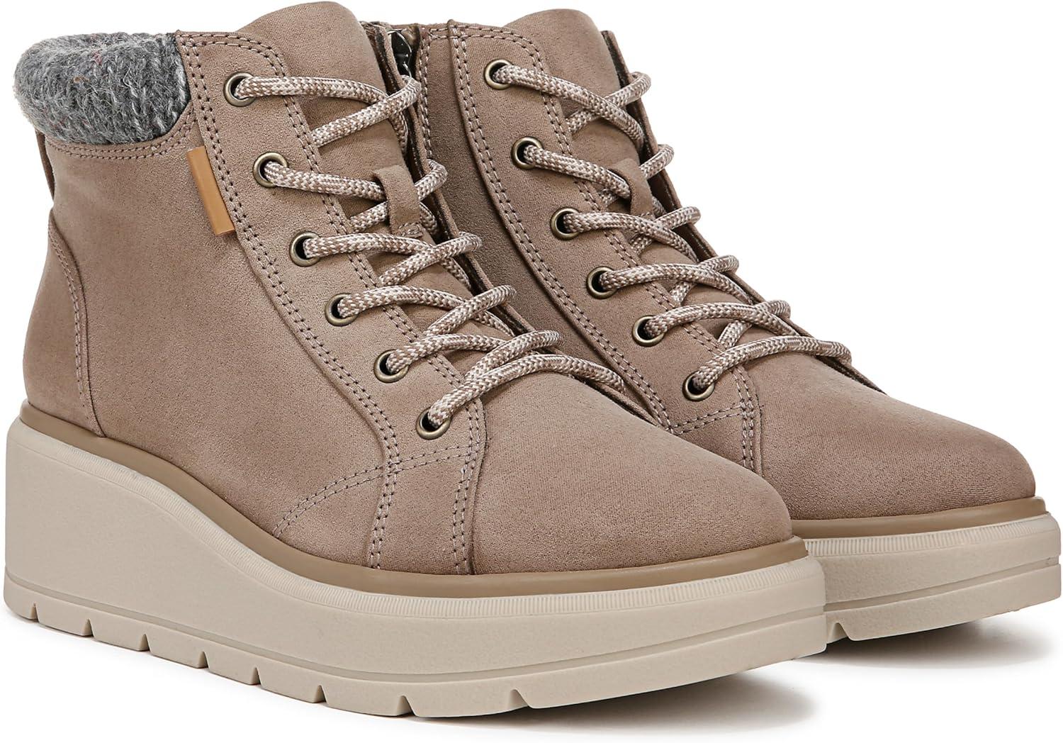 imageDr Scholls womens Nice Day Max AlpineMocha Taupe Microfiber