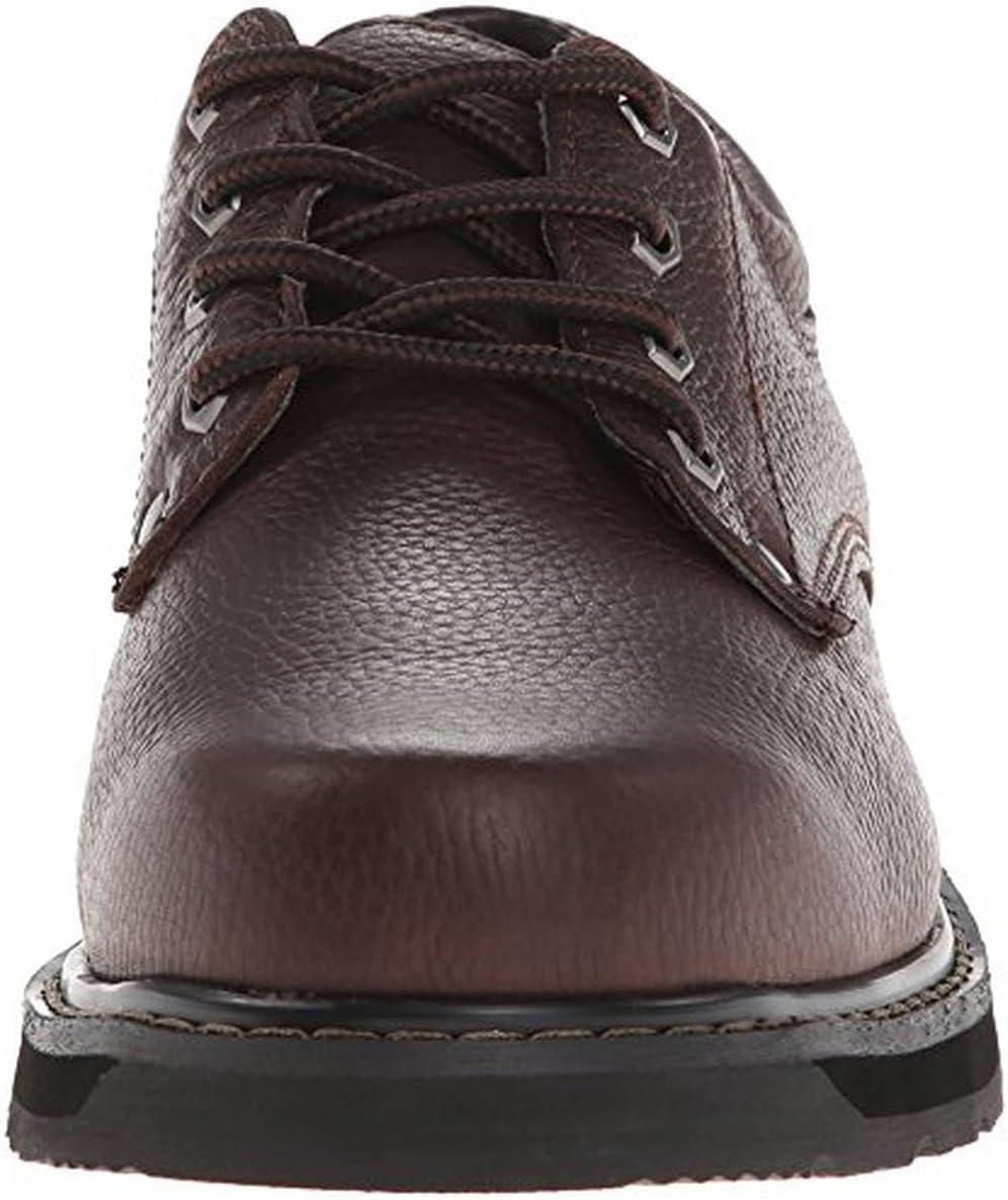 imageDr Scholls Shoes Mens Harrington II Slip Resistant Work OxfordBrown Leather