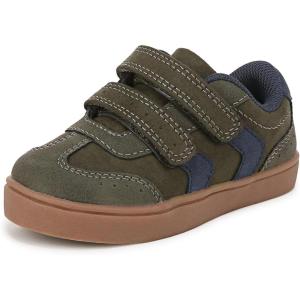 Dr. Scholl’s Baby-Girls Madison Play Toddler(Olive Green/Blue)