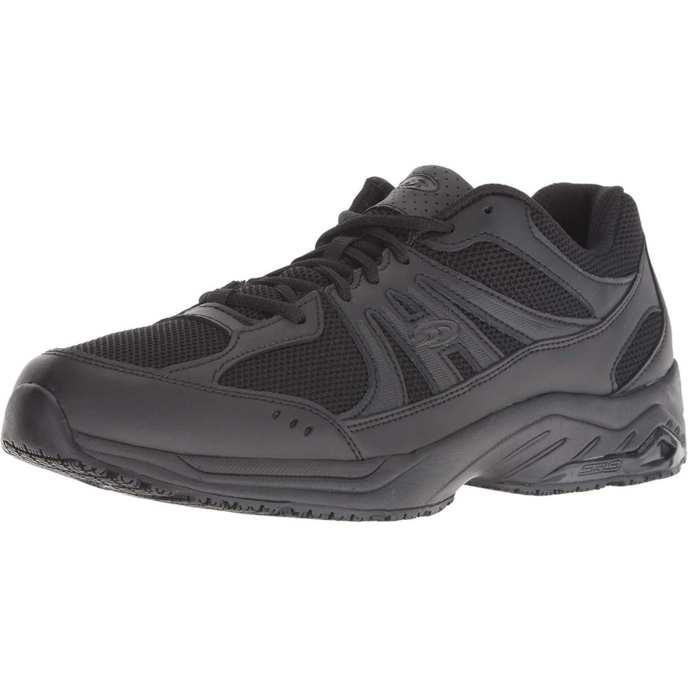 imageDr Scholls Shoes Mens Monster I SlipResistant SneakerBlack Leather