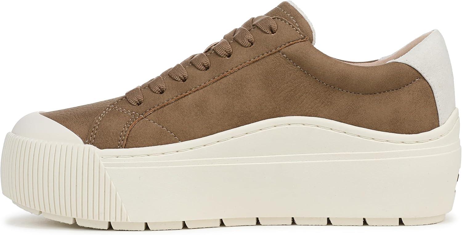 imageDr Scholls Womens Time Off Max Platform SneakerToasted Taupe Brown