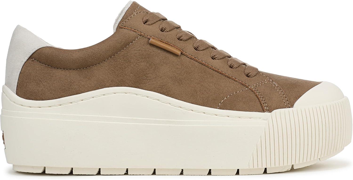 imageDr Scholls Womens Time Off Max Platform SneakerToasted Taupe Brown
