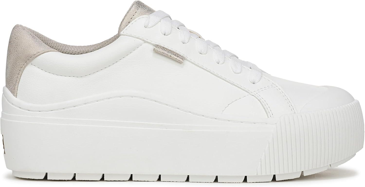imageDr Scholls Womens Time Off Max Platform SneakerWhite Gold