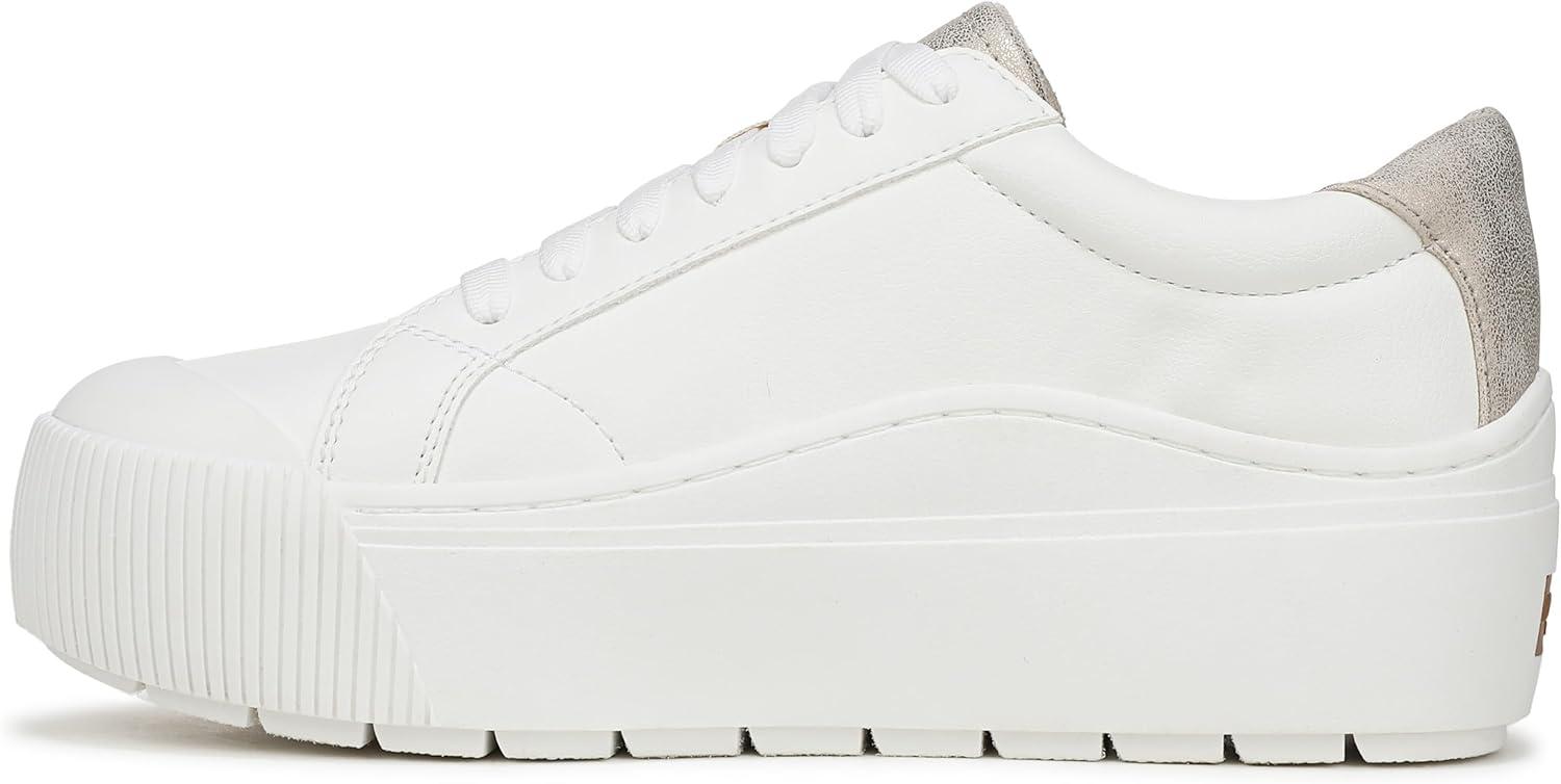imageDr Scholls Womens Time Off Max Platform SneakerWhite Gold