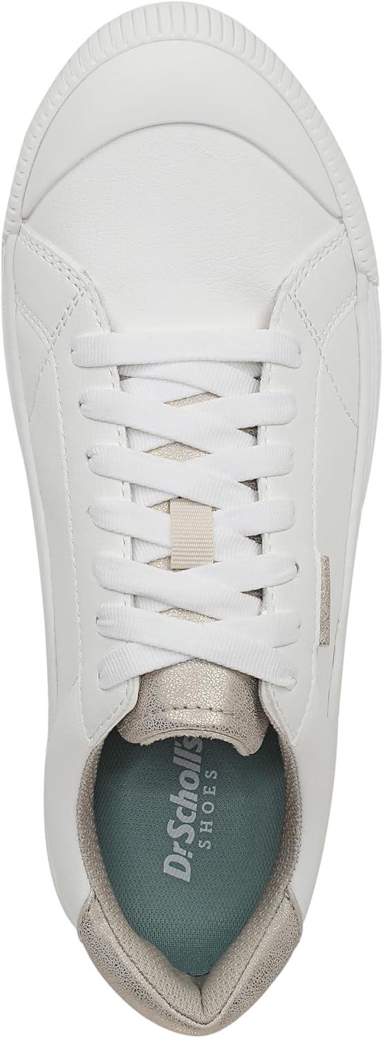 imageDr Scholls Womens Time Off Max Platform SneakerWhite Gold