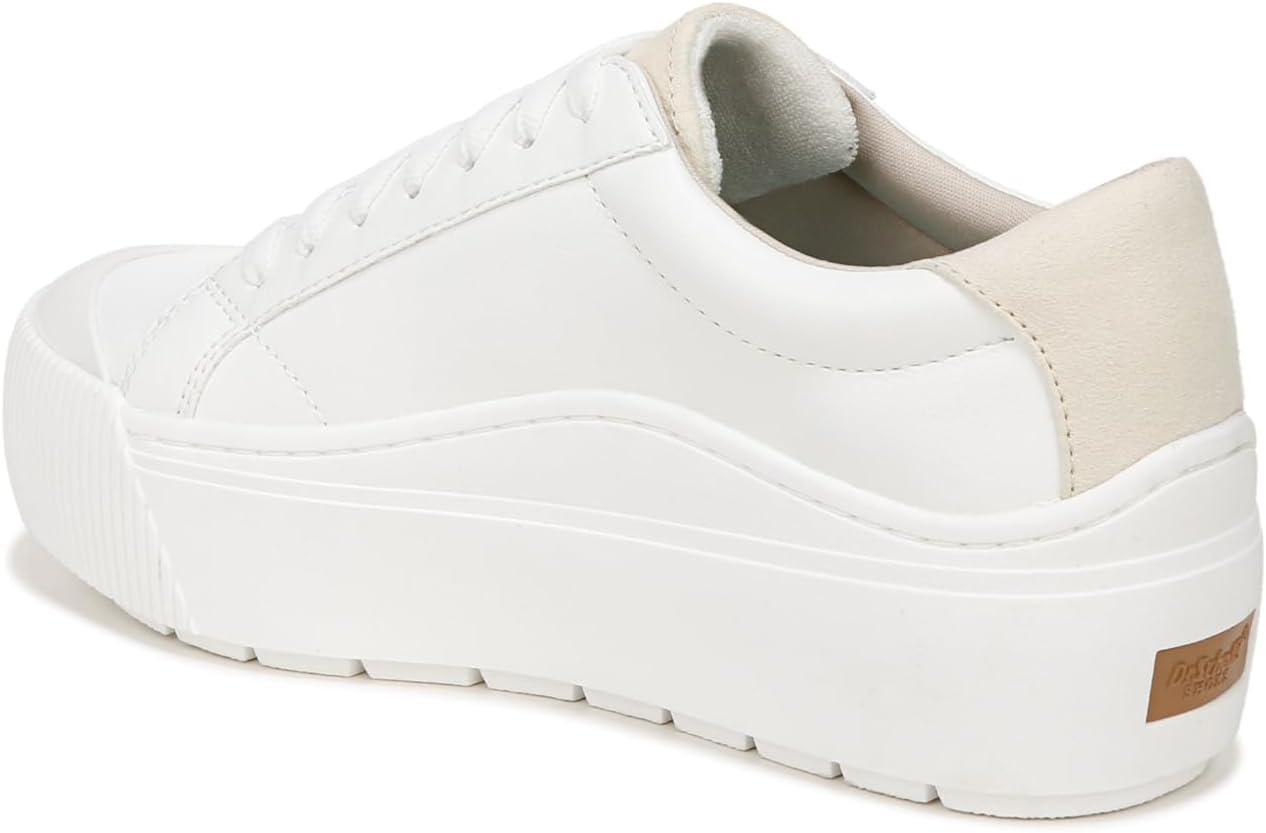 imageDr Scholls Womens Time Off Max Platform SneakerWhite Smooth
