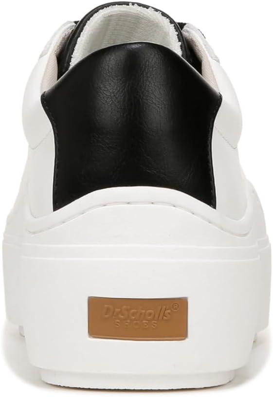 imageDr Scholls Womens Time Off Max Platform SneakerWhiteBlack Smooth