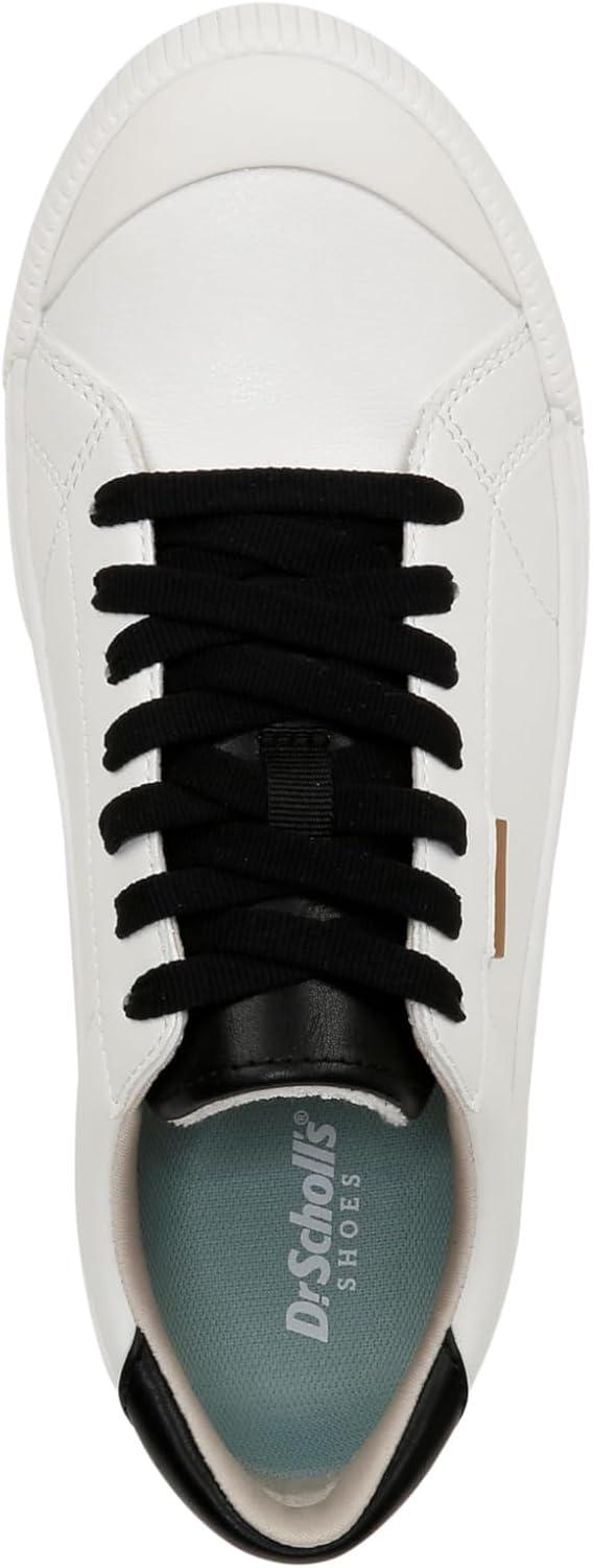 imageDr Scholls Womens Time Off Max Platform SneakerWhiteBlack Smooth