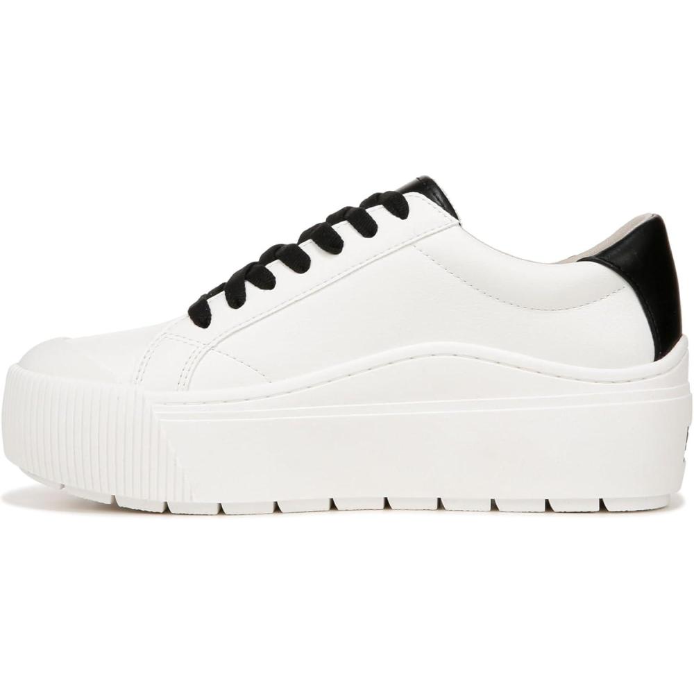 imageDr Scholls Womens Time Off Max Platform SneakerWhiteBlack Smooth