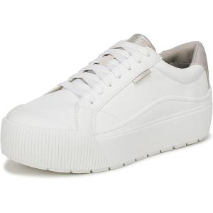 Dr. Scholl’s Womens Time Off Max Platform Sneaker(White Gold)