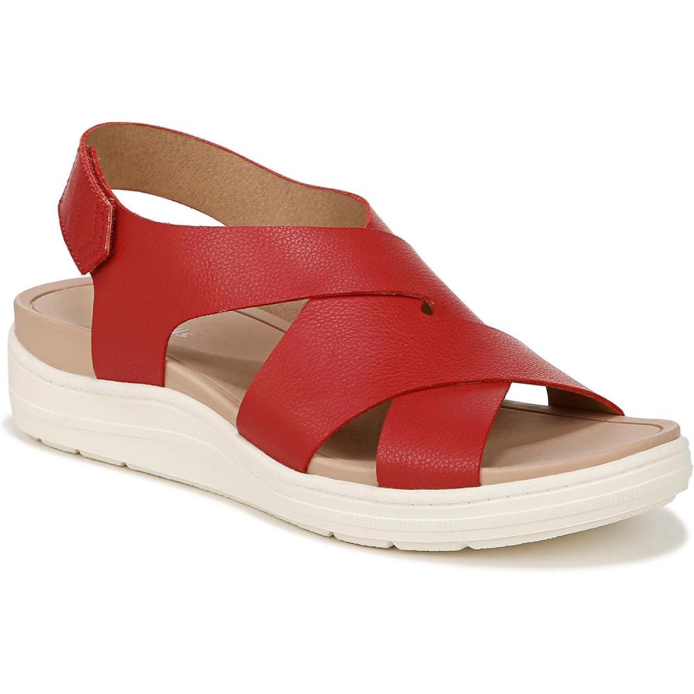 imageDr Scholls Shoes womens Time Off SeaHeritage Red