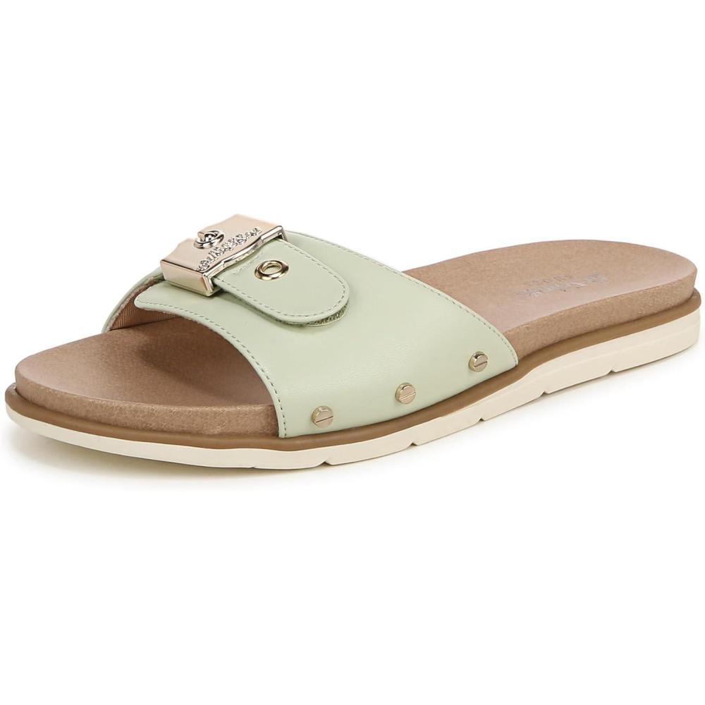 imageDr Scholls womens Nice IconicAloe Green Faux Leather