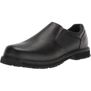 Dr. Scholl’s Shoes Men’s Winder II Slip Resistant Work Loafer(Black)
