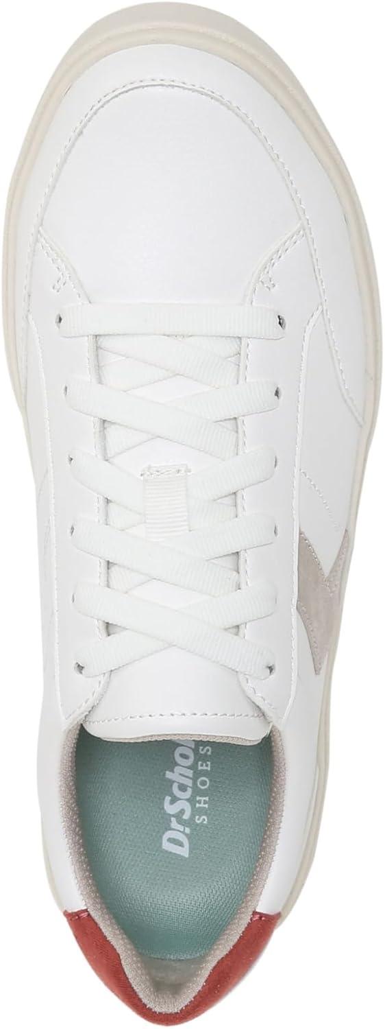 image:imageDr Scholls Shoes Womens Madison Lace Sneaker Oxford White Smooth 10