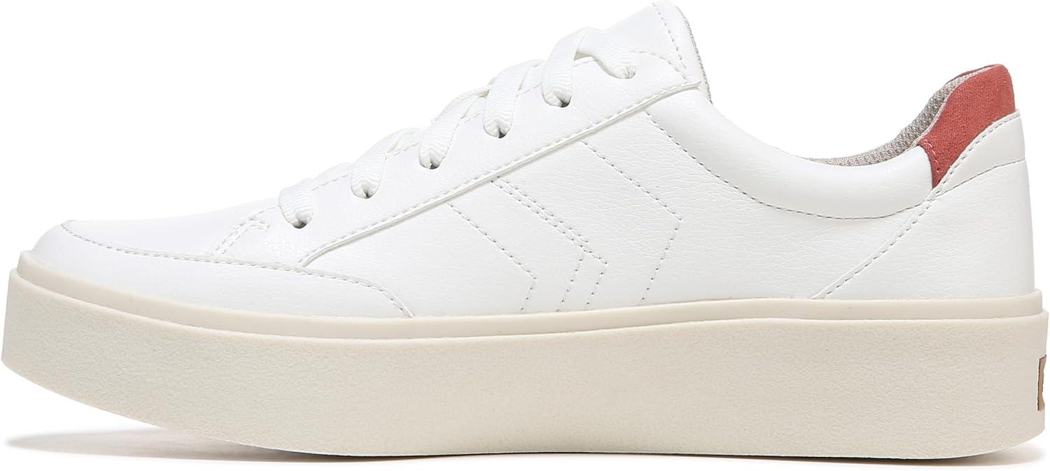 image:imageDr Scholls Shoes Womens Madison Lace Sneaker Oxford White Smooth 10